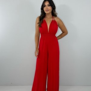 Macacão Carla - Vermelho - Image 2