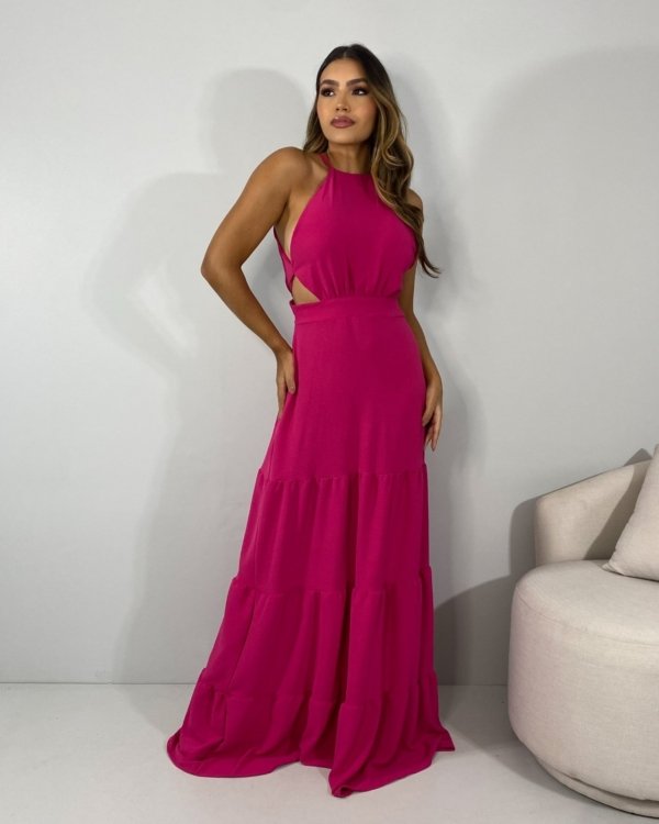 Vestido Estefane Longo - Pink