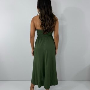 Vestido Perla - Verde Militar - Image 4