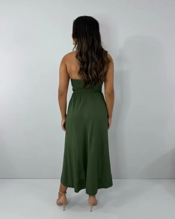 Vestido Perla - Verde Militar