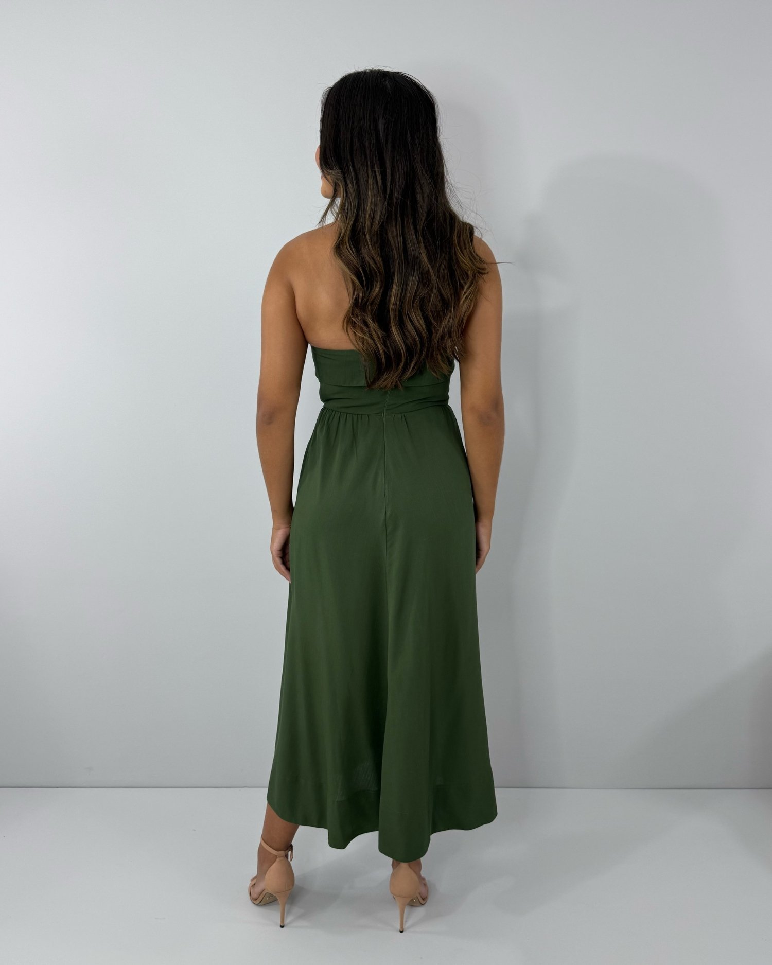 Vestido Perla - Verde Militar - Image 4