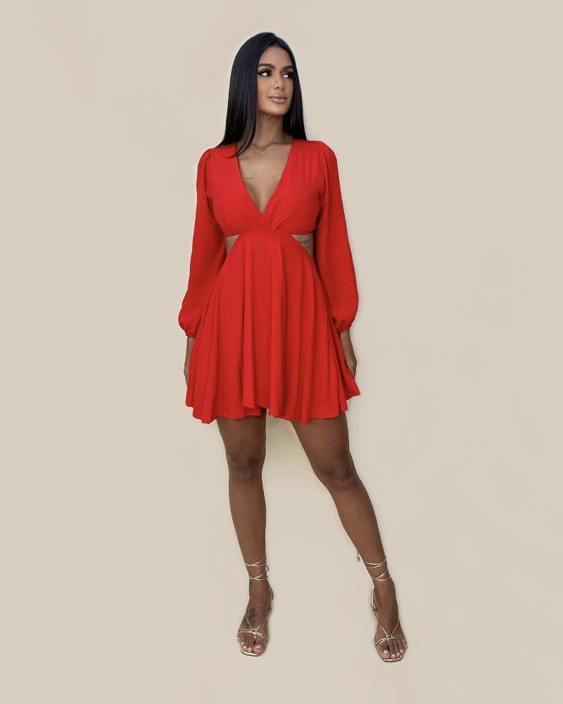 Vestido Leona - Vermelho - Image 4