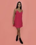 Vestido Eva – Rosa Magenta