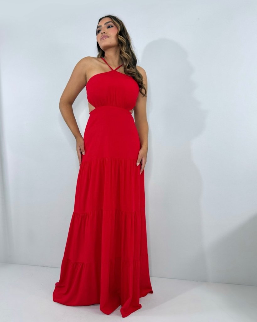 Vestido Ayla - Vermelho