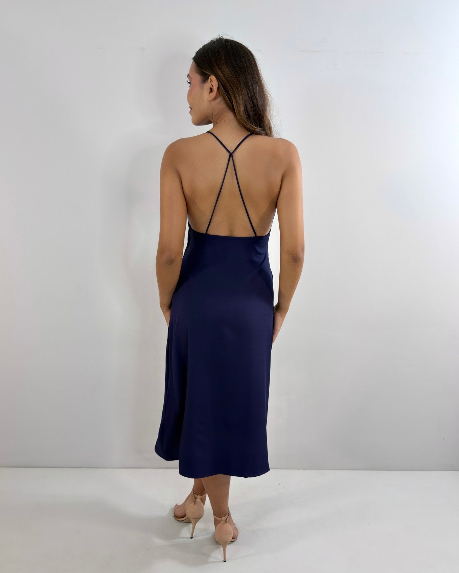 Vestido Ayra - Azul Marinho - Image 3