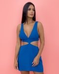 Vestido Natasha – Azul Petróleo