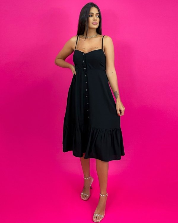 Vestido Evelyn - Preto