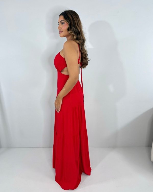 Vestido Ayla - Vermelho
