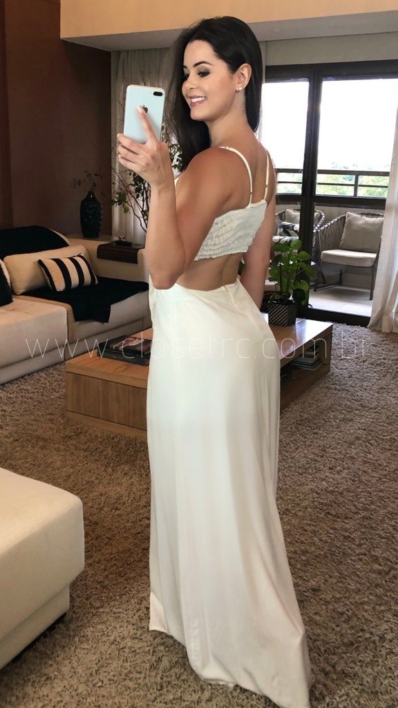 Vestido Natália - Branco