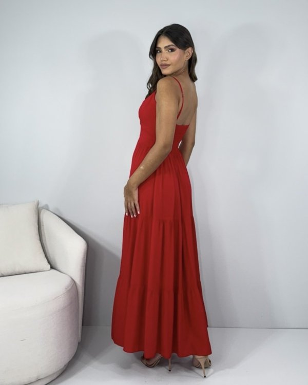 Vestido Helô - Vermelho