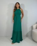 Vestido Brenda – Verde Amazônia