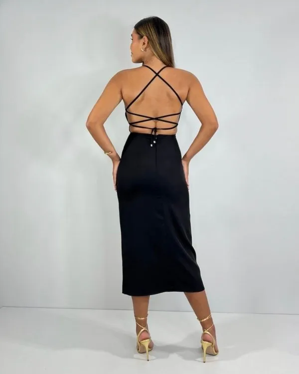 Vestido Edna - Preto