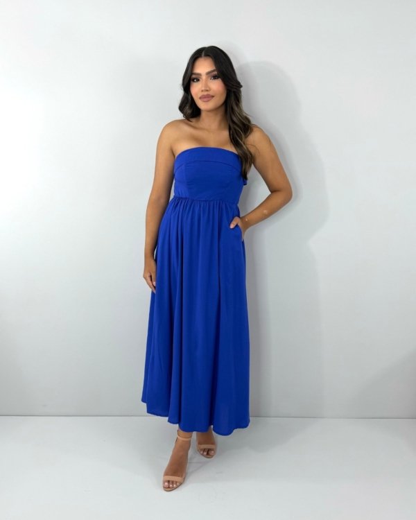 Vestido Perla - Azul Royal