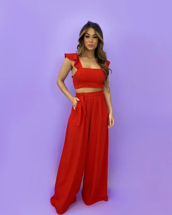 Cropped Samira - Vermelho