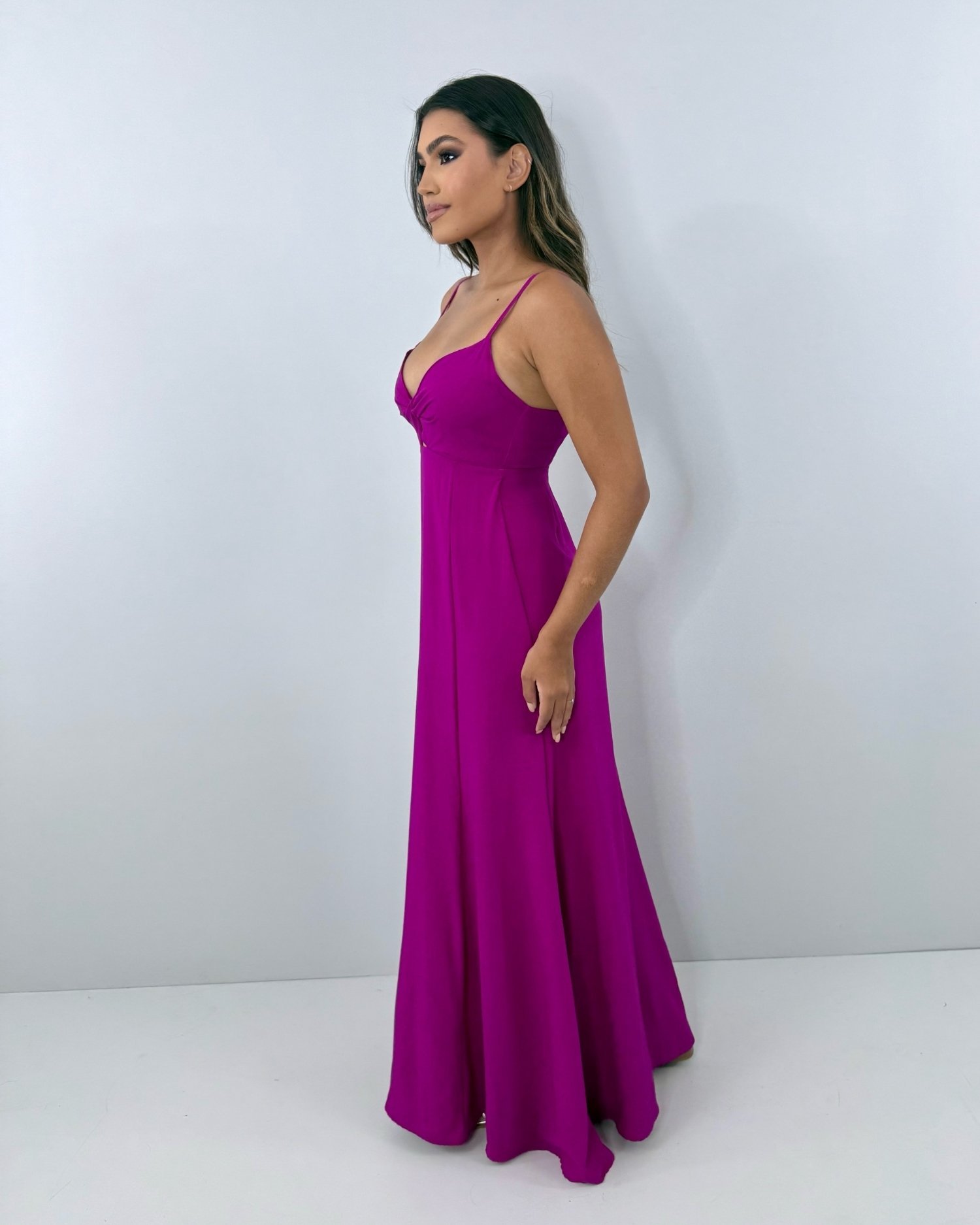 Vestido Eliana - Fúcsia - Image 2