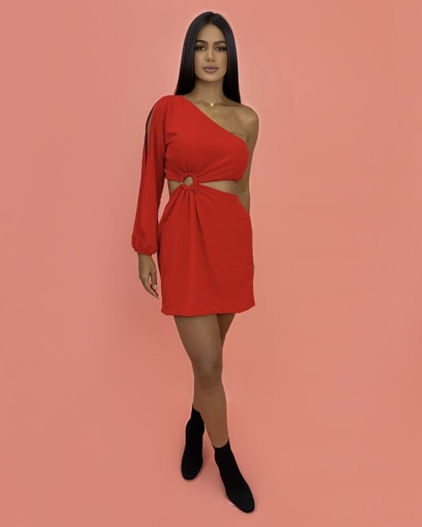 Vestido Rubi - Vermelho
