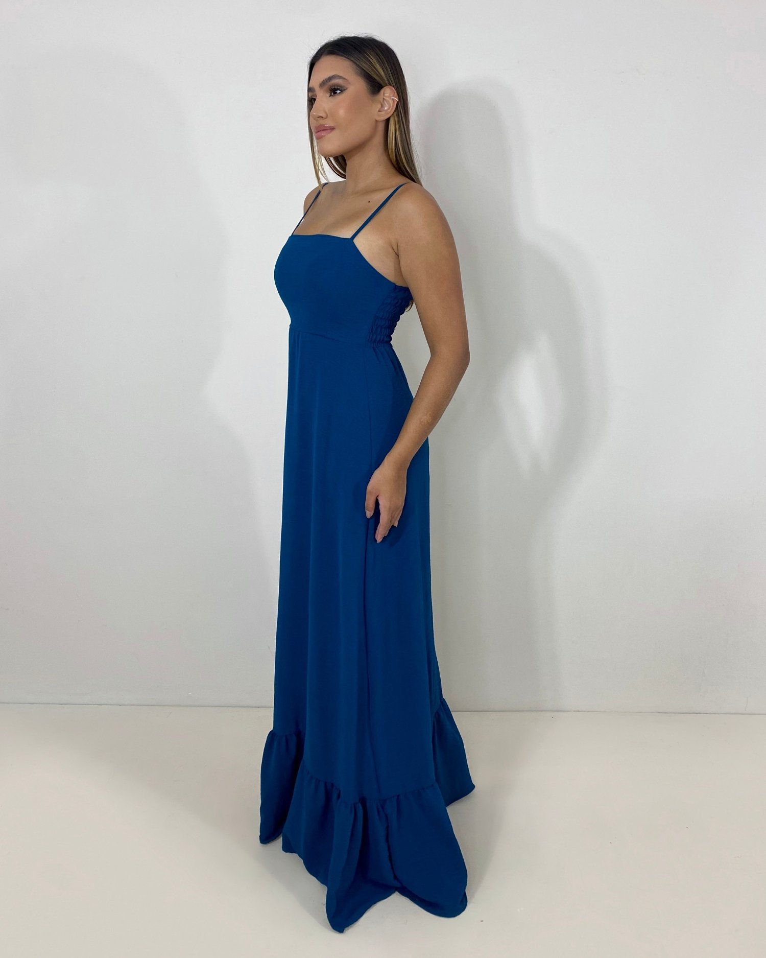 Vestido Amelie - Azul Petróleo - Image 2