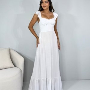 Vestido Isla - Branco - Image 6