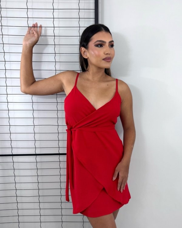 Vestido Anastasia - Vermelho