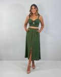 Conjunto Jamile – Verde Militar