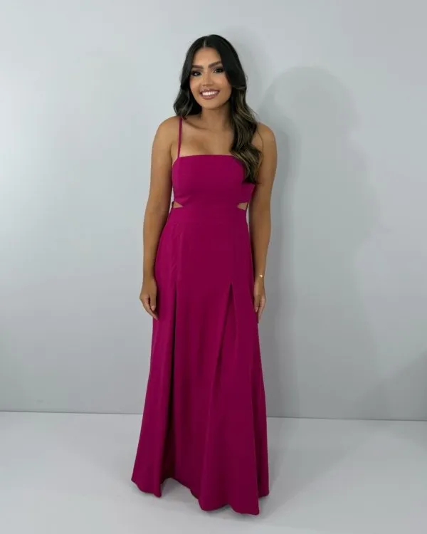 Vestido Babi - Cereja