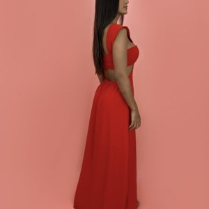 Vestido Antonela - Vermelho - Image 4