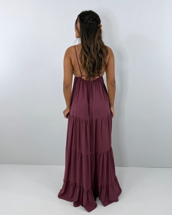 Vestido Sophia - Marrom