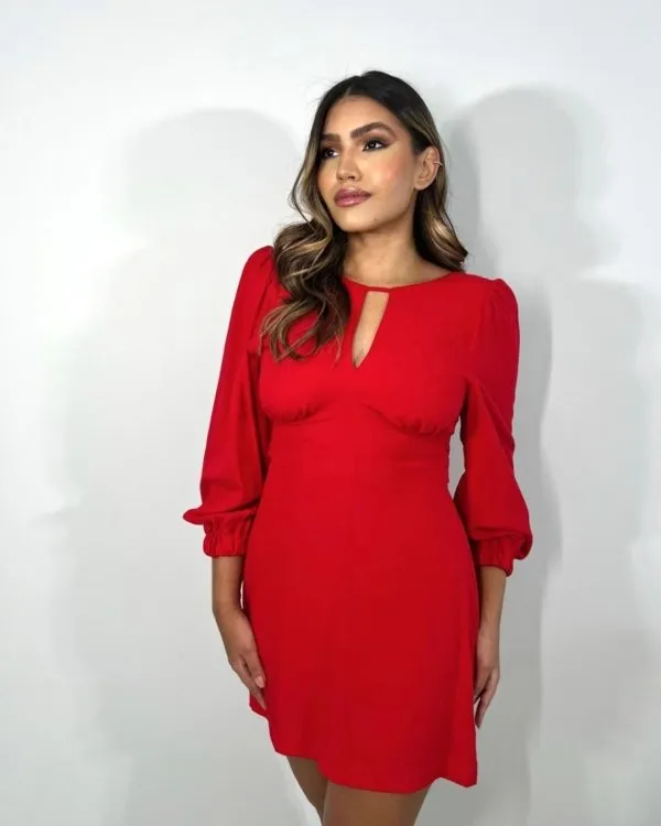 Vestido Tayla - Vermelho