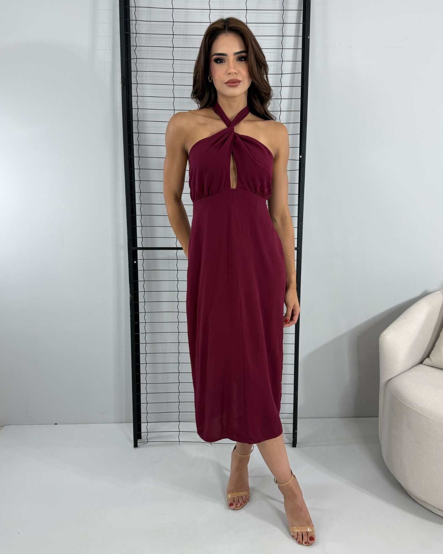Vestido Sarah - Marsala - Image 4