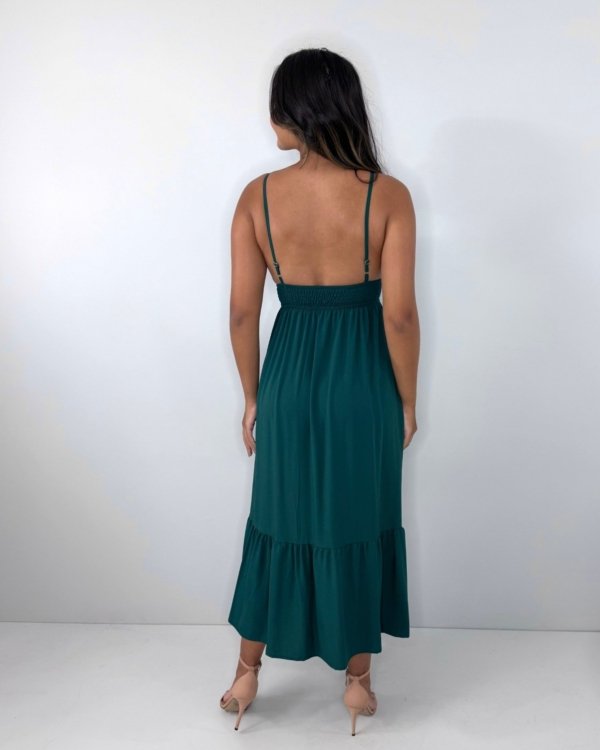 Vestido Beatriz - Verde Amazônia