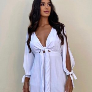 Vestido Marília - Branco - Image 2