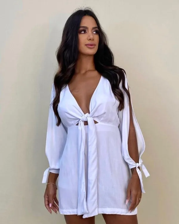 Vestido Marília - Branco