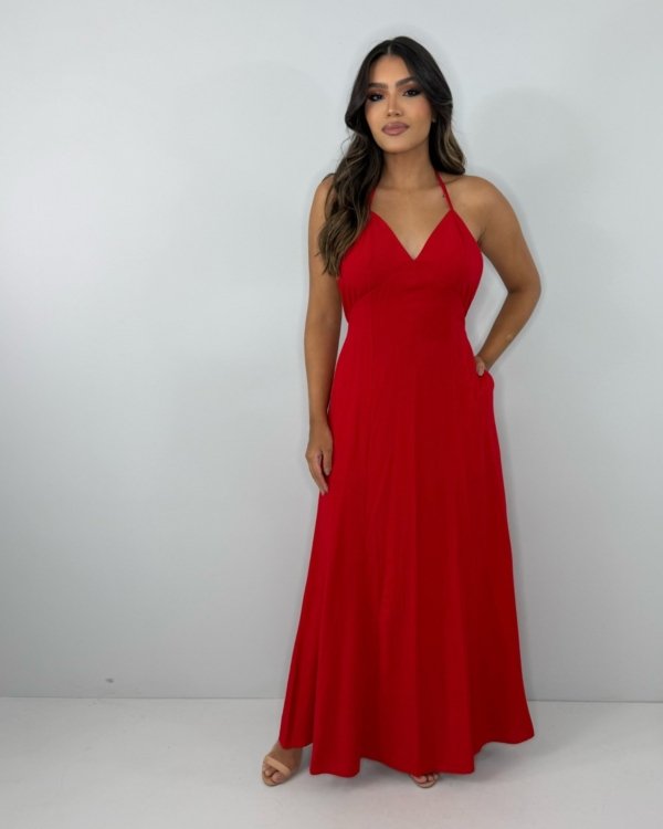Vestido Victória - Vermelho