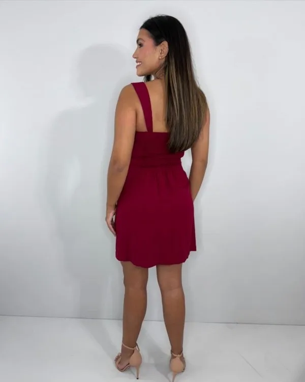 Vestido Malu - Marsala