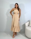 Vestido Aurora – Nude