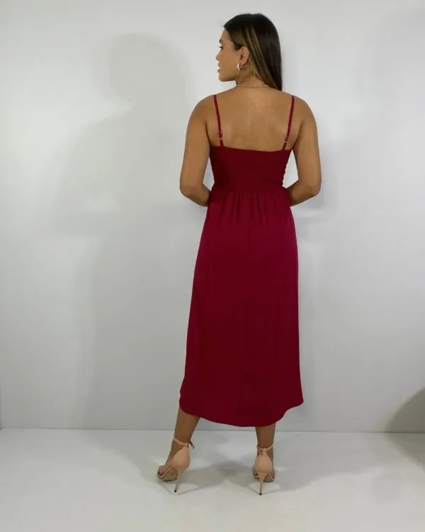 Vestido Karita - Marsala