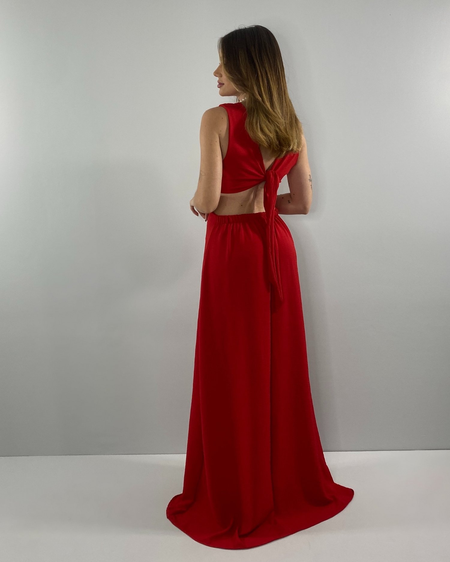 Vestido Emma - Vermelho - Image 6