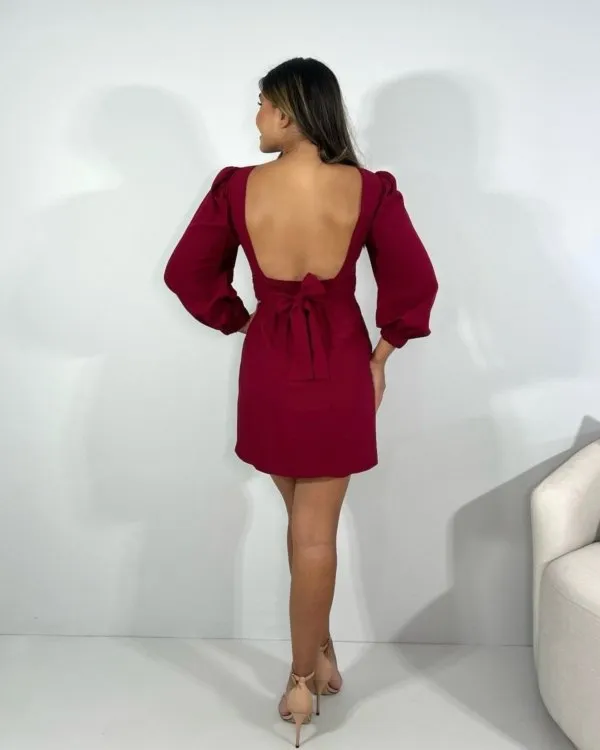 Vestido Tayla - Marsala