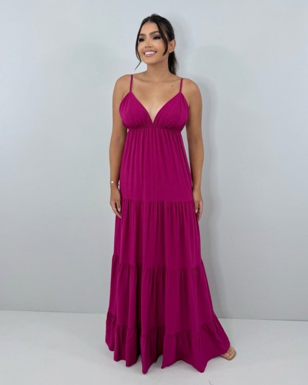 Vestido Sophia - Cereja