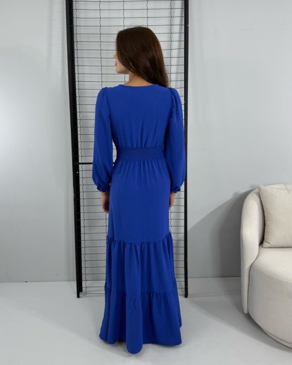 Vestido Mara - Azul Royal