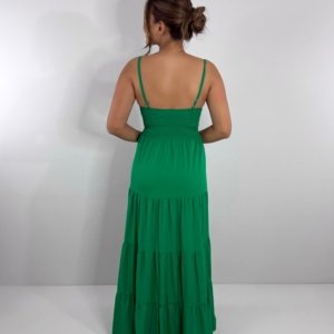 Vestido Cátia - Verde Bandeira - Image 4