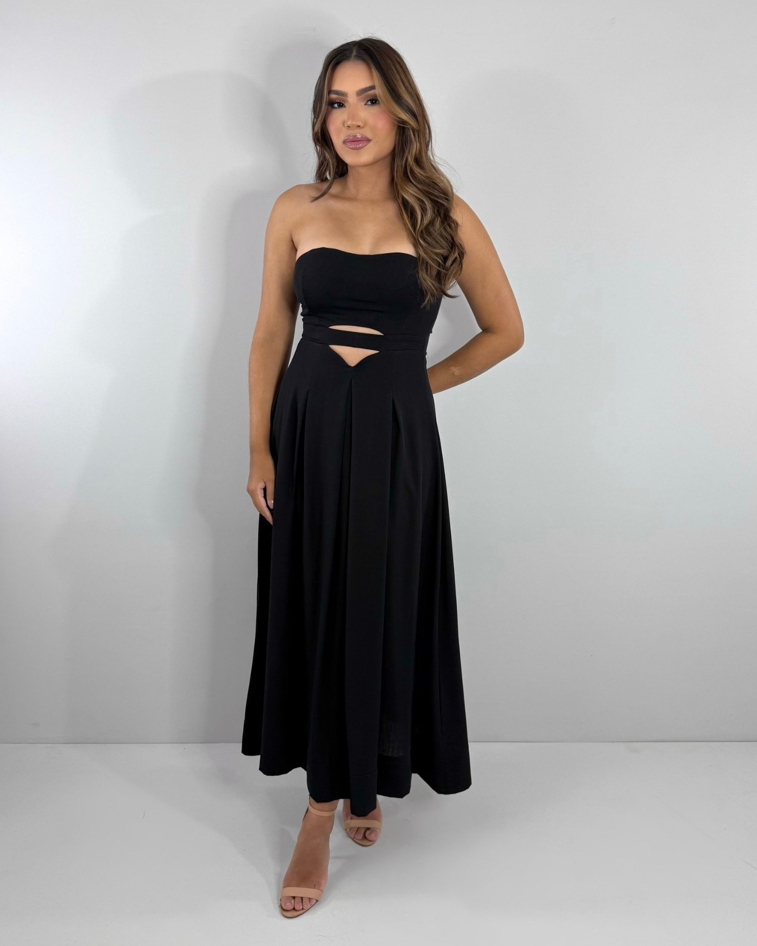 Vestido Maria Flor - Preto - Image 1