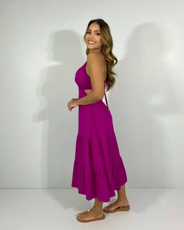 Vestido Chiara - Fúcsia