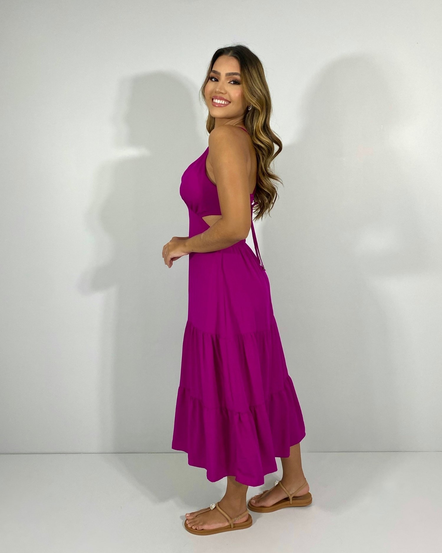 Vestido Chiara - Fúcsia - Image 5