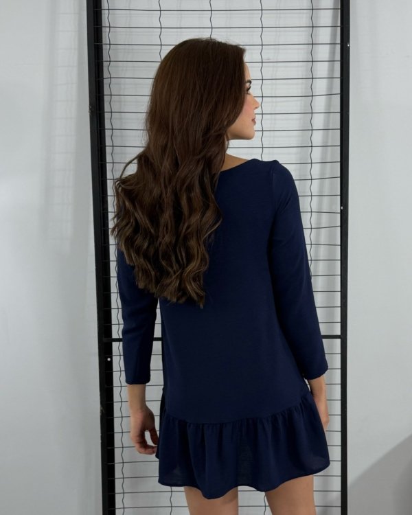 Vestido Guida - Azul Marinho