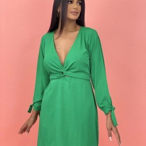 Vestido Marília - Verde Bandeira - Image 5