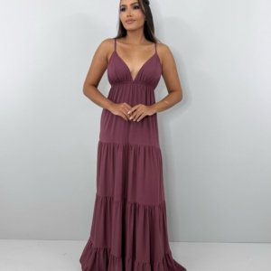 Vestido Sophia - Marrom - Image 2