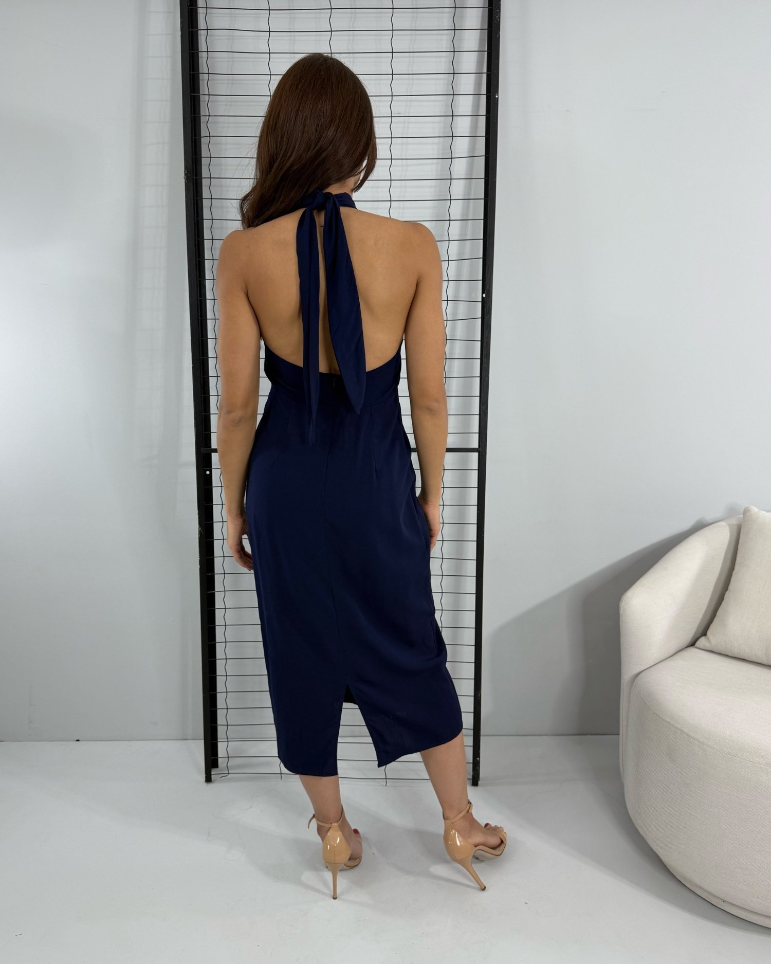 Vestido Sarah - Azul Marinho - Image 3