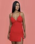 Vestido Elisângela – Vermelho
