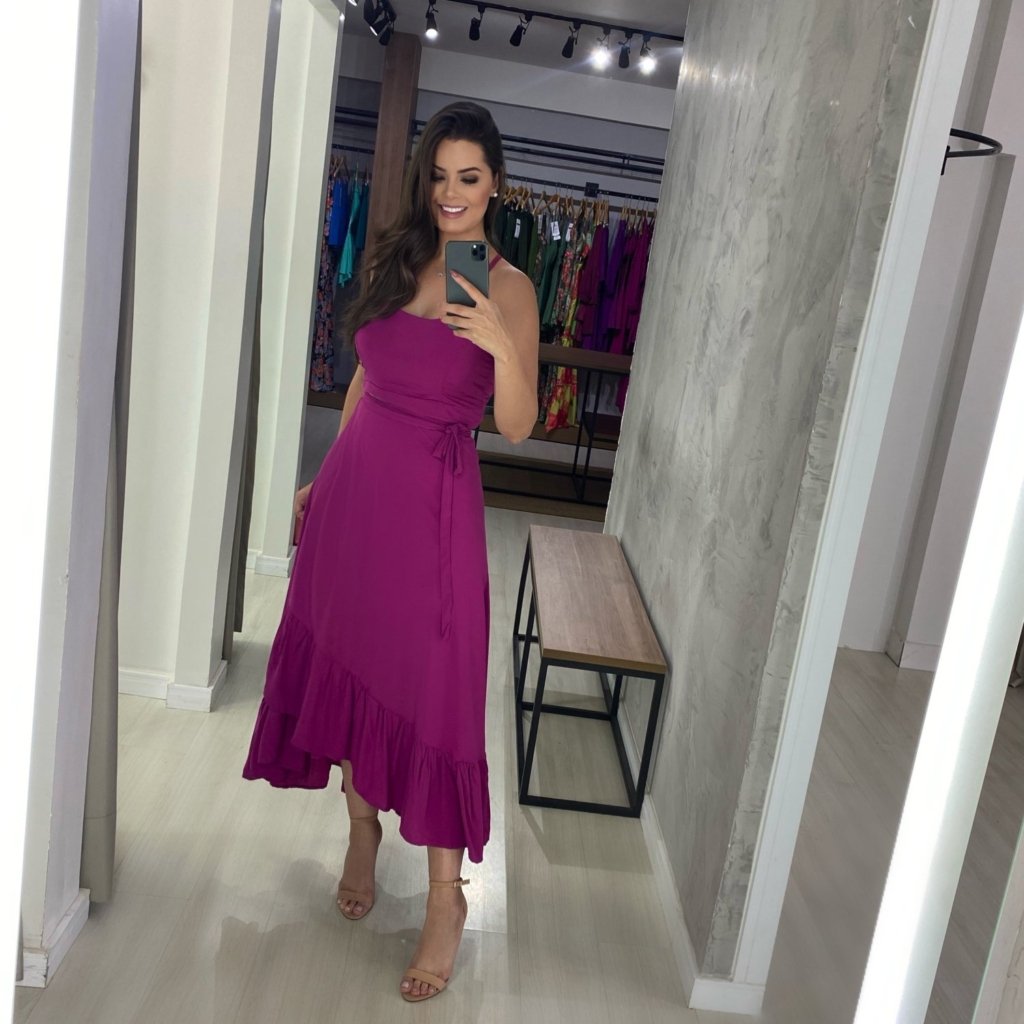 Conjunto Cleide - Fúcsia